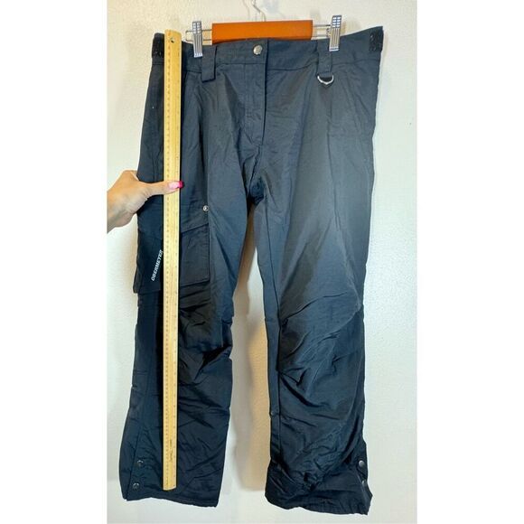 Obermeyer Hydro Block Black Waterproof Snow Pants Women's Size 6 - Picture 8 of 12